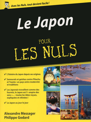cover image of Le Japon pour les Nuls
